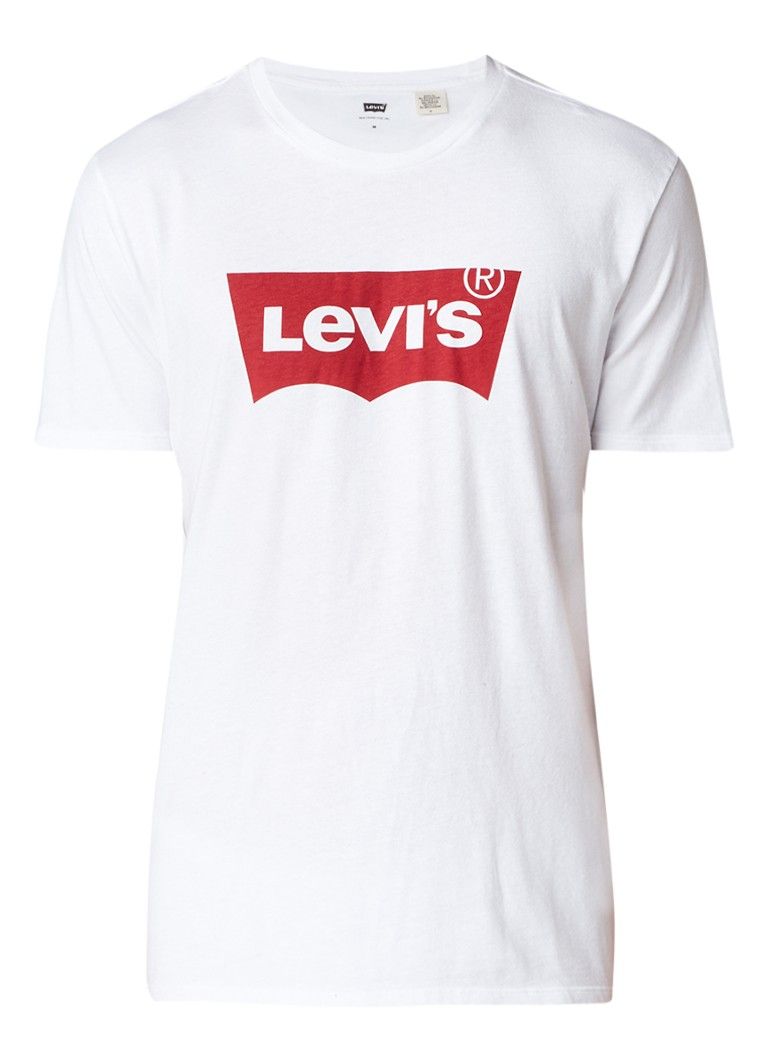 Levi's T-shirt met logoprint