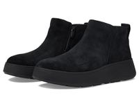 FitFlop F-Mode Suede Enkellaarzen ZWART - Maat 40