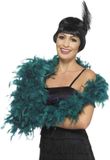Smiffys Deluxe Boa Blauw Katoen Unisex Halloween