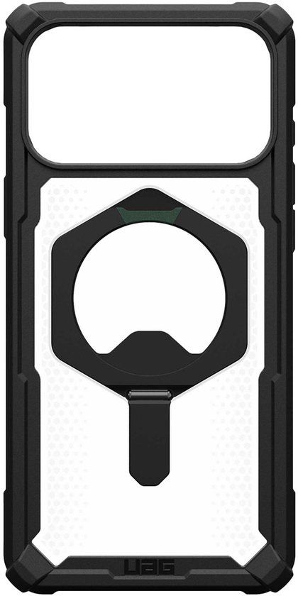 Urban Armor Gear Plasma XTE MagSafe Case voor iPhone 17 Pro - Zwart/Transparant