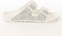 Emporio Armani Unlimited logo slippers voor heren - Wit - Maat 41