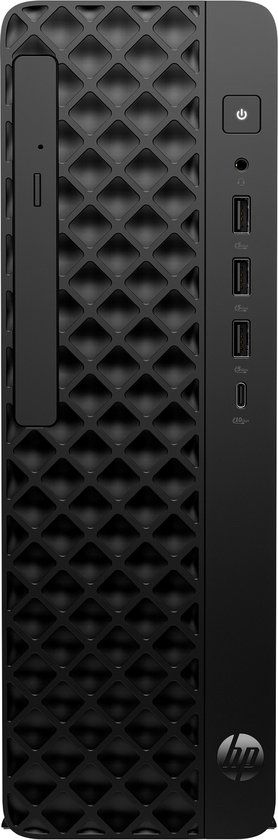 HP ProDesk 2 SFF G1i E Desktop PC Intel Core i3 i3-14100 16 GB DDR5-SDRAM 512 GB SSD Windows 11 Pro Zwart