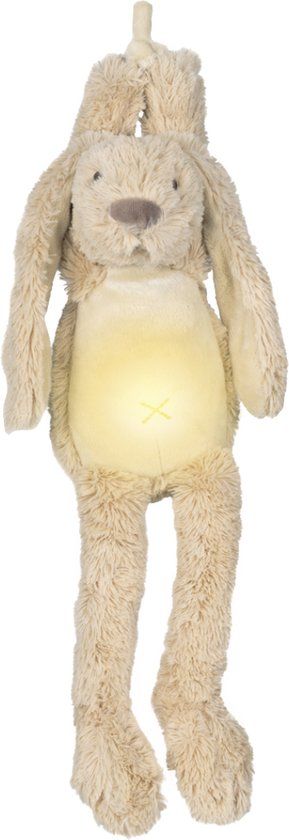 Happy Horse Richie Nightlight Rabbit - Beige - 34cm - Soothing Sounds - Baby Gift