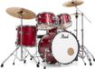 Pearl RS505BC/C747 Roadshow set de batterie rouge mat incluant cymbales