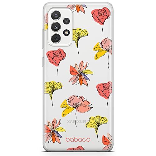ERT GROUP mobiele telefoonhoesje voor Samsung A53 5G - Babaco Flowers 012