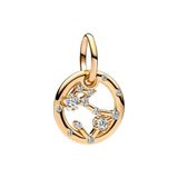 Pandora Moments Dames Bedel Gouden plating;Metaal - Goudkleurig