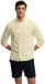 Superdry Preppy Oxford Overhemd met Lange Mouwen Heren Linnen Lemon Stripe