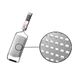 Home Professional 9709704 rasp roestvrij staal N4 keukenhulp, roestvrij