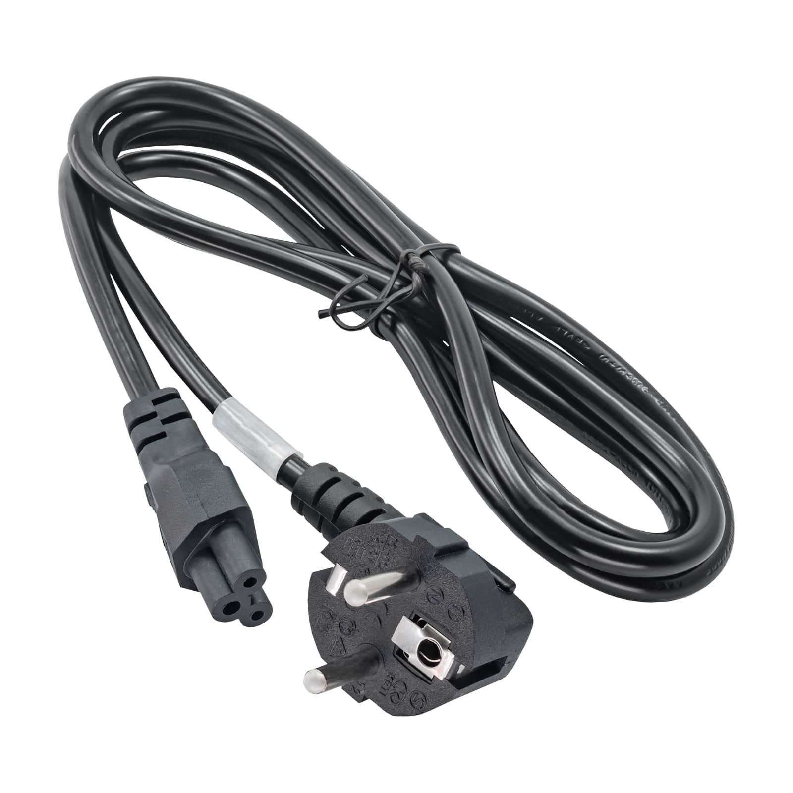 Akyga Power Cord AK-NB-01C for notebooks VDE IEC C5 250V/50Hz 1,5m