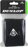 Dunlop pols zweetband zwart (2 stuks)