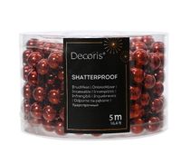 Decoris kralenslinger XL plastic d1.4l500c obld kerst
