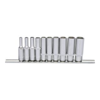 KS Tools 1/4" CLASSIC inbussleutelset - lang - 10 stuks - 4-13mm