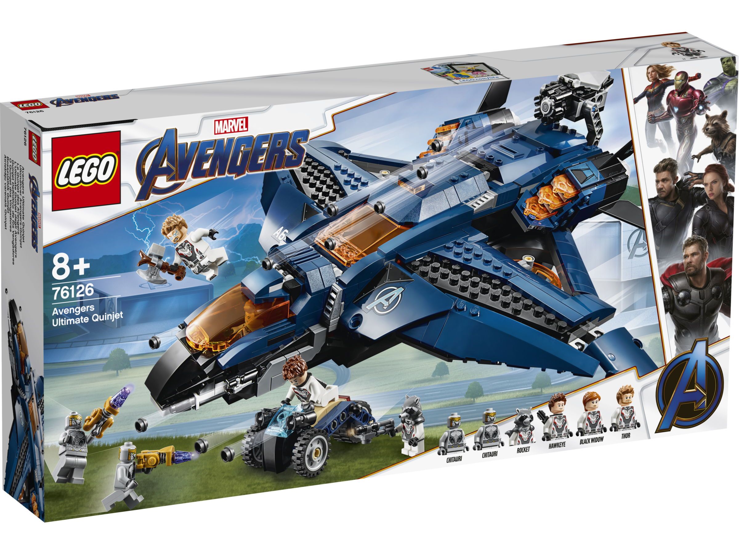 LEGO Super Heroes 76126 Avengers Ultieme Quinjet