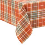 Elrene Home Fashions Hawley Plaid Herfst/Oogst/Thanksgiving Katoen Rechthoek Tafelkleed, 152 cm x 213 cm