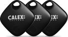 Calex Smart Tag - Set van 3 stuks - Bluetooth Tracker op batterij - Alleen geschikt voor Apple Zoek Mijn App - Geschikt voor in de koffer - Smarttag Tracker incl. geluidmelding zoekfunctie