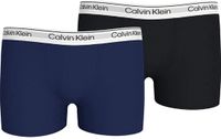 Calvin Klein Boxershorts 2-Pack Jongens Blauw/Zwart