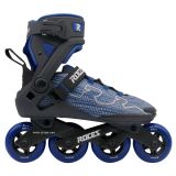 Roces R-Evo 84 Skeelers - 84mm - Softboot - Extra Comfort & Stabiliteit - Heel Lock & Easy Entry - ABEC-7 - Fitness Inline Skates - Heren / Dames - Zwart/Blauw - Maat 41