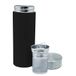 Dubbelwandige thermosfles, zwart, 300 ml