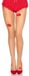 Leg Avenue Spandex with Kisses Panty - beige/Rood