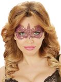 Finidi Oogmasker van kant Paars