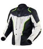 REBELHORN Hiker III Motorjack voor heren, textiel, Reissa-membraan, elleboog- en schouderbeschermers, niveau 2, rugbeschermer, tas, 10 ventilatiekanalen