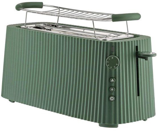 Alessi Plissé XL Broodrooster - Groen