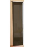 Gardinenbox Transparant effen paneel/schuifgordijn met accessoires 85589, bruin, 245 x 60 m