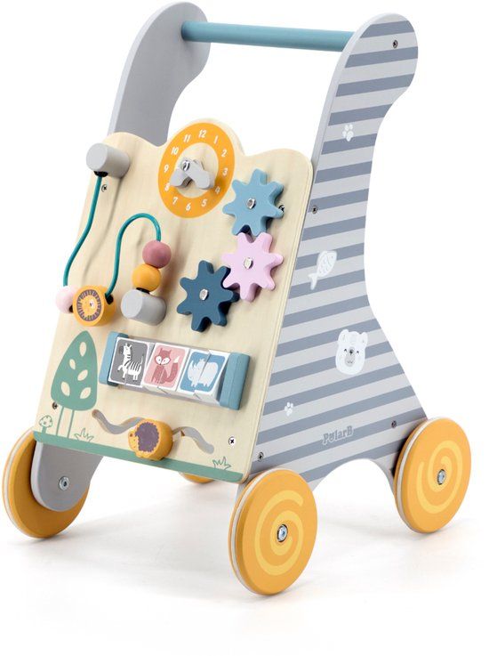 Viga Toys Activity Walker Houten Loopwagen 44028