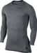 Nike Pro Cool Compression - Sportshirt - Heren - Grijs - Maat XXL