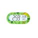 WeKids Digitale wekker, display met achtergrondverlichting, tijd- en temperatuurweergave, werkt op batterijen, dino-motief