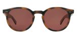 Garrett Leight Morningside X Sun Lunettes de soleil unisexe Havane Pantos Rouge 51mm