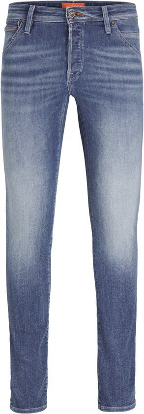 JACK & JONES JJIGLENN JJFOX AM 489 50SPS NOOS Heren Jeans - Blue Denim - W36/L32