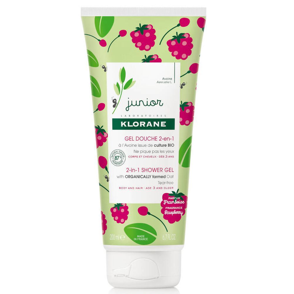 Klorane Huid Junior 2-in-1 Shower Gel - 3282770206760