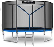 Neo-Sport Serie - Trampoline de jardin - 312cm - Résistant aux intempéries - Filet de sécurité