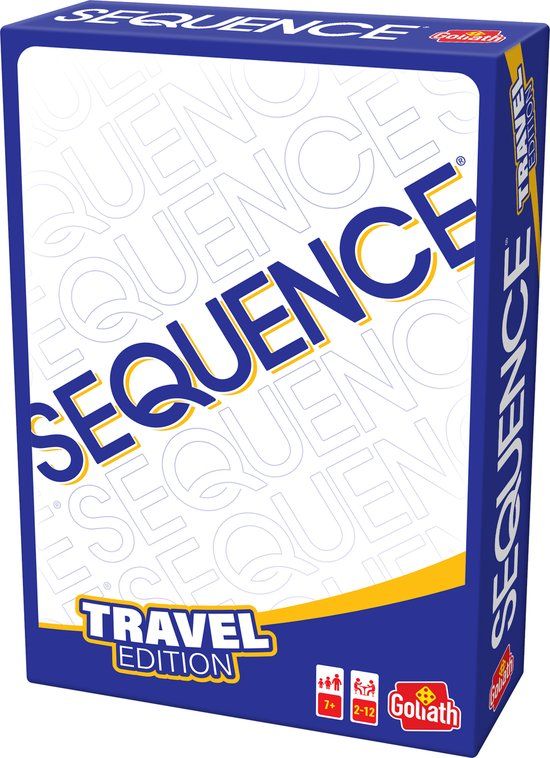 Goliath Sequence Travel - Reisspel - Bordspel - Denkspel - Strategisch spel - 7+ jaar