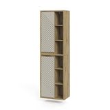 Vicco Badkamerkast Viola, Artisanaal eiken/Kasjmier, 50.2 x 170 cm
