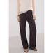 Mango broek straight donkerbruin