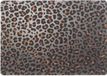 Merkloos 10x Placemats/onderleggers bruine panterprint 30 x 45 cm