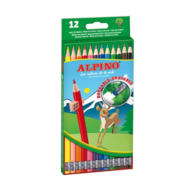 Alpino Kleurpotloden AL013654 Multi 12 stuks