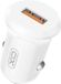 XO, Chargeur de voiture - USB 2A - Chargeur rapide 18W, Blanc