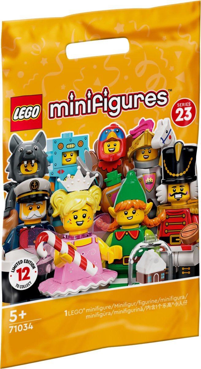 lego 71036 Minifiguren Serie 23 - set van 6 Losse Poppetjes