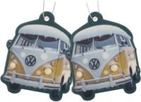 BRISA VW Collection - VW T1 Bulli Bus luchtverfrisser Volkswagen gelicentieerd voor auto/motorvoertuigen & thuis (kerstgeuren, Set van 2)