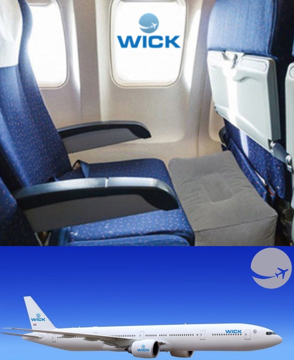 Wick Air Vliegtuigbedje