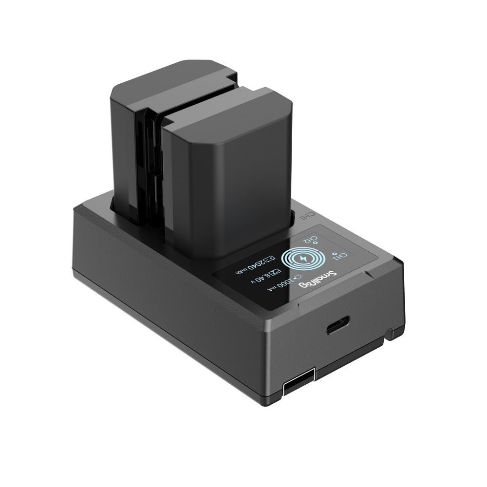 SmallRig 3824 NP-FZ100 Camera Battery Charger Kit for Sony Cameras
