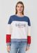 s.Oliver Sweatshirt met colour blocks en logo