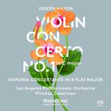 Outhere Pentatone Pinchas Zukerman - Violin Concerto No. 1 In C major & Sinfonia Concertante In B flat major (SACD)