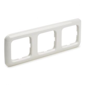 Afdekraam | Busch-Jaeger | Reflex (3-voudig, Wit)