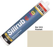 Soudal Silirub Color kit – siliconekit – montagekit - RAL 1013 – Parelwit – 105822