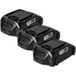 vhbw 3x batterie compatible avec Worx WX176, WX167, WX166.4, WX166.9, WX170, WX175, WX175.1, WX175.9, WX170.2, WX170.6 outil (2000 mAh, Li-Ion, 18 V)