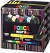 Posca Mop'R - Verfmarker XXL - 3-19mm - Set van 8 kleuren - Assorti